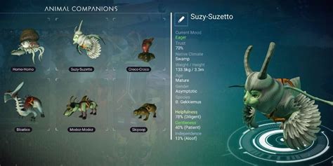 no man's sky pet guide.